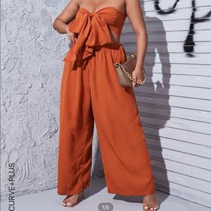 2 piece orange set